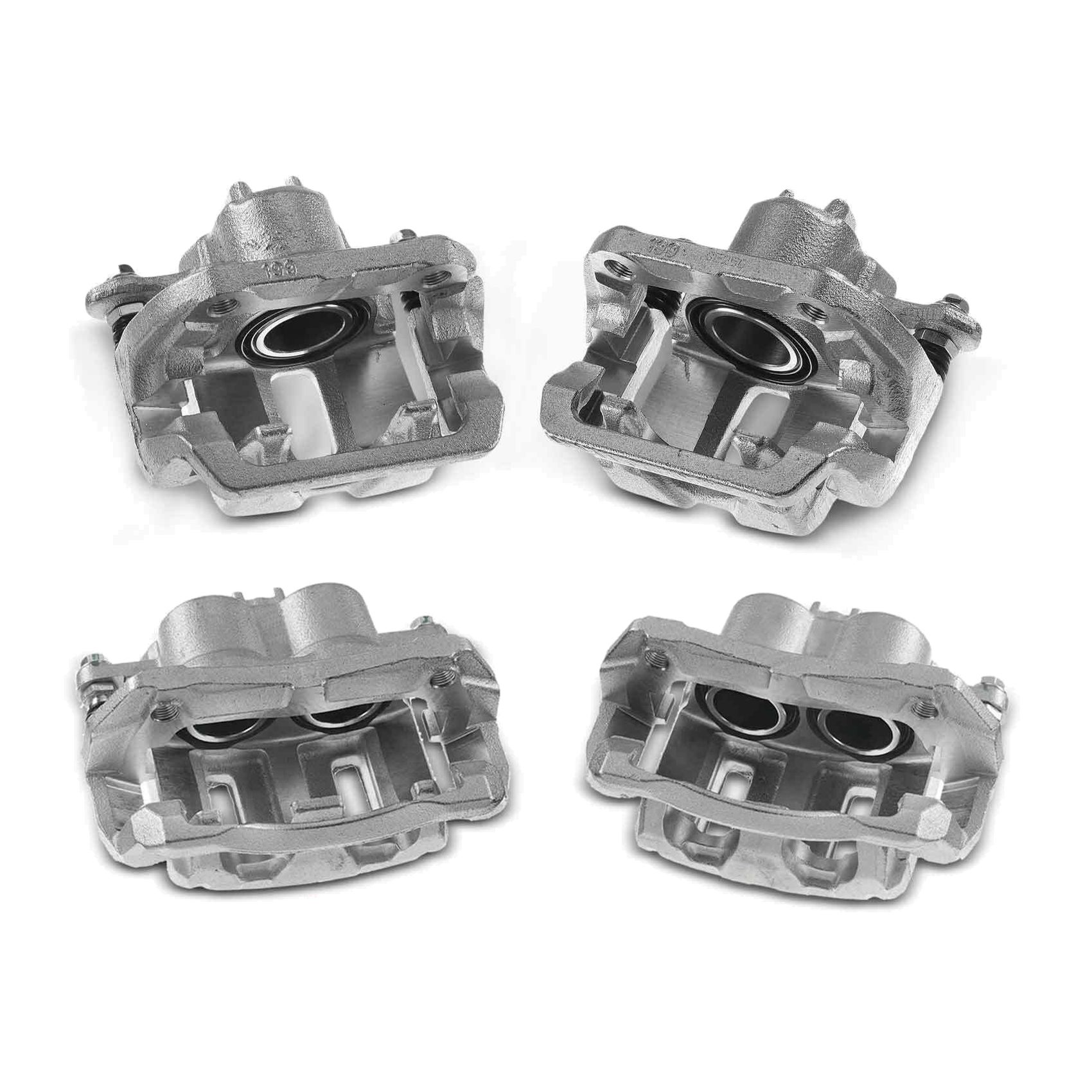 For 2005-2010 Honda Odyssey 4Pcs Front & Rear Disc Brake Caliper With Bracket