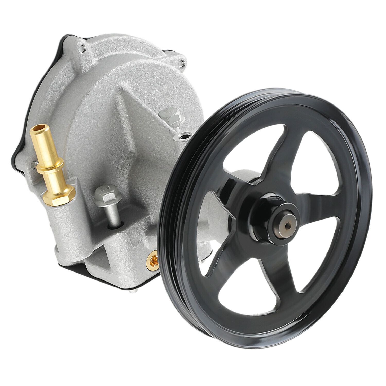 For 15-20 Escalade ESV Chevy 14-18 Silverado 1500 Vacuum Pump Aluminum