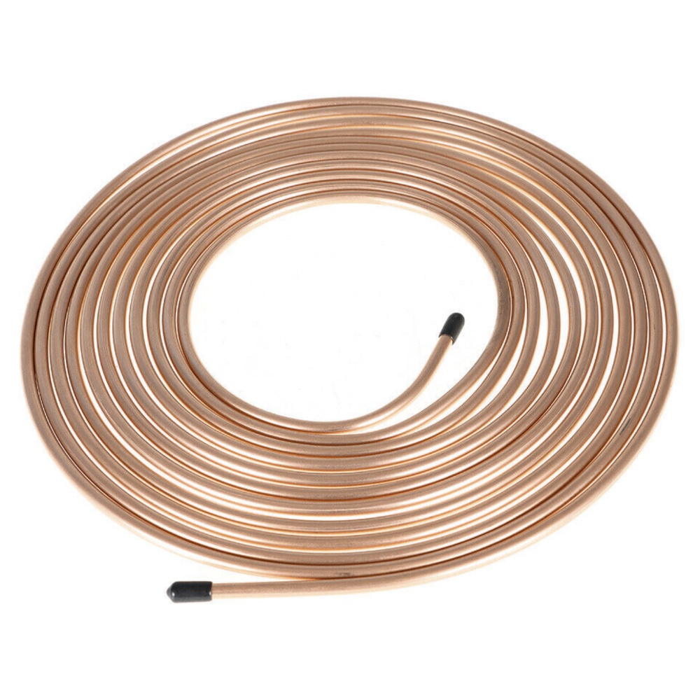 For Buick Cadillac Chevy Olds Pontiac 25 Ft 1/4" Brake Line Tubing Kit Direct