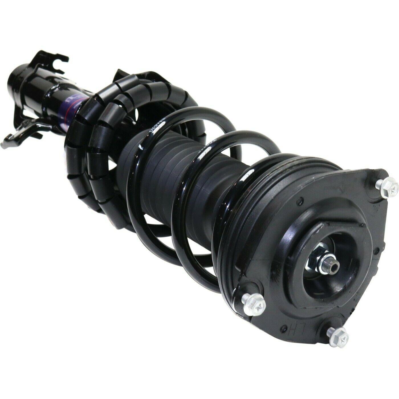 Front Loaded Strut Coil Spring Assembly Set For 2007-2012 Nissan Versa Cube (2)