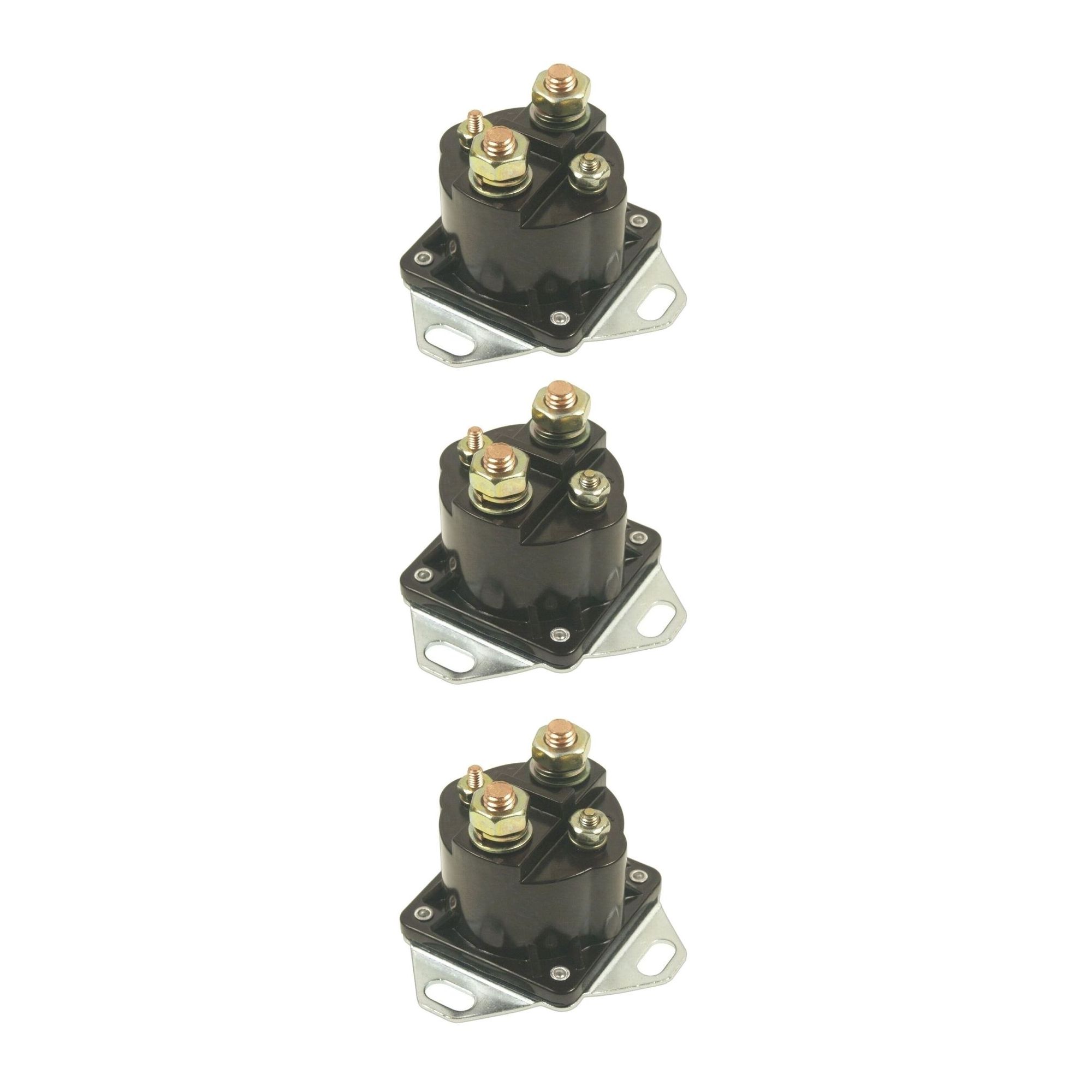 3 Sets Of - Starter Solenoid For Ford Truck -(Fender Mounted)