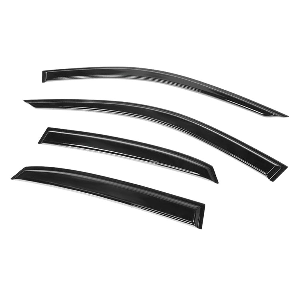 Fits 13-19 Audi A3 S3 RS3 Sedan Window Visors Acrylic Wind Deflector 4Pc Set