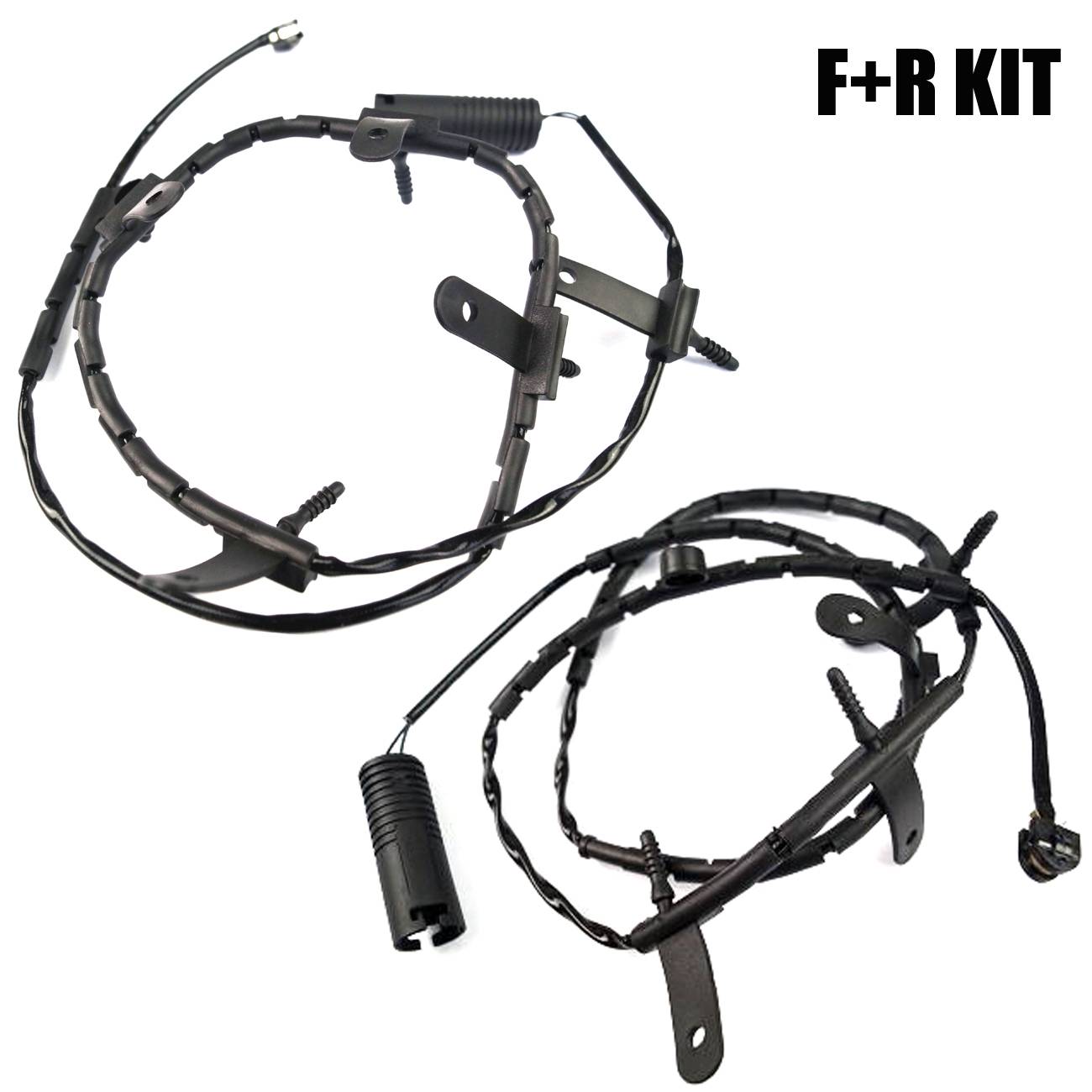 2PCS For 02-06 Cooper R50 R52 R53 Brake Pad Wear Sensor Front & Rear 34356778175