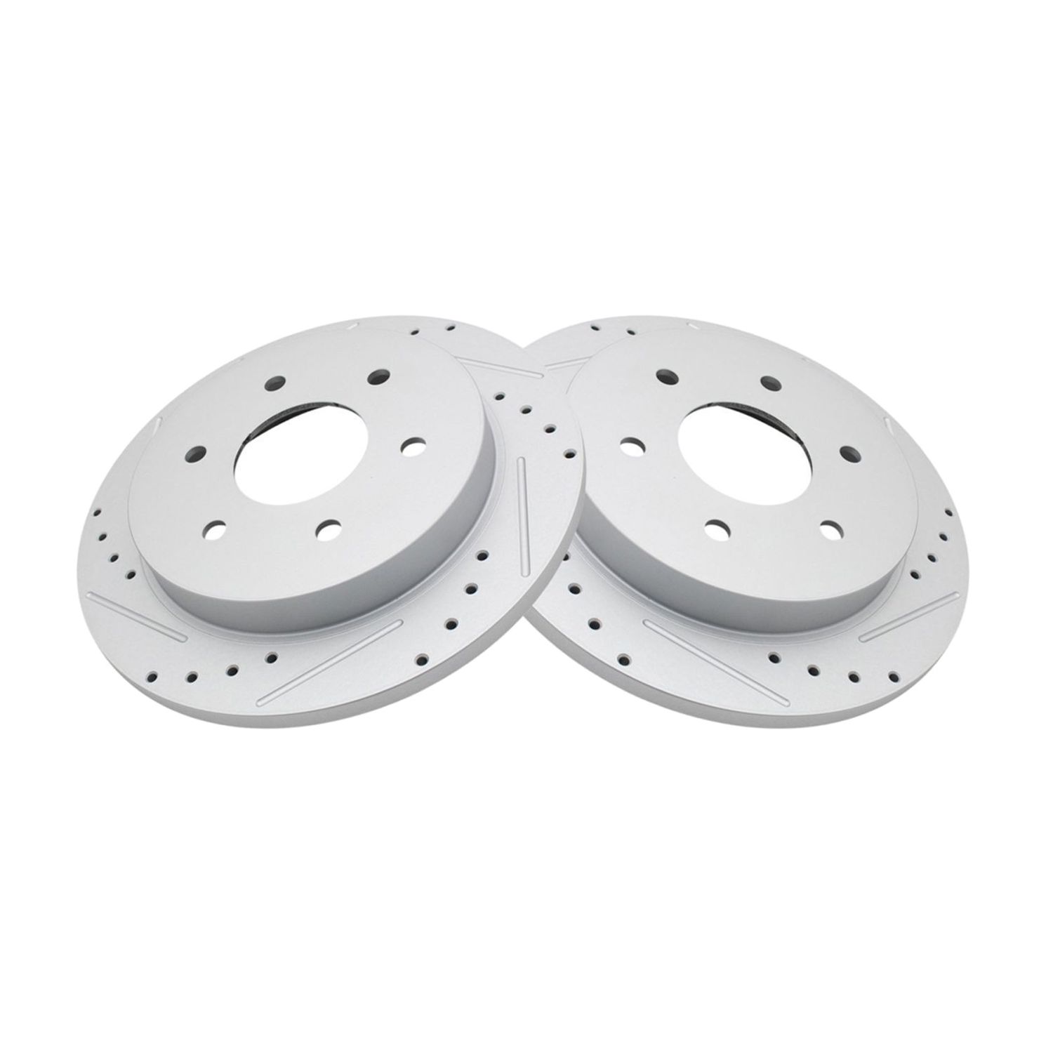 For 2011-2019 Armada SL Disc Brake Rotor Drilled & Slotted Rear G-Coated Pair