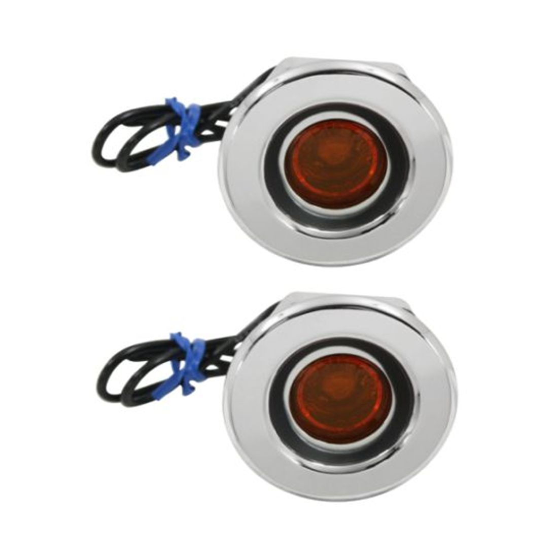 Front Curved Amber Side Marker Light Set 1968 Satellite Roadrunner