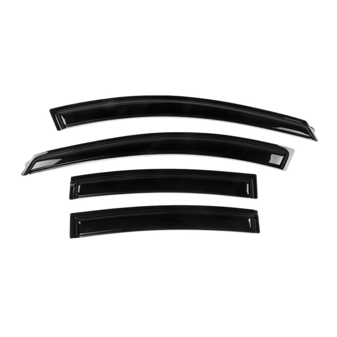 For 2010-2015 Chevrolet Cruze Sedan Window Visors Rain Sun Guard Deflector