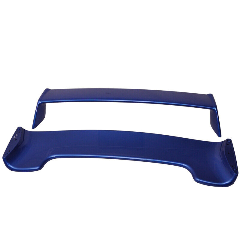 WRX OE Rear Trunk Spoiler Painted World Rally Blue Pearl # 02C - ABS