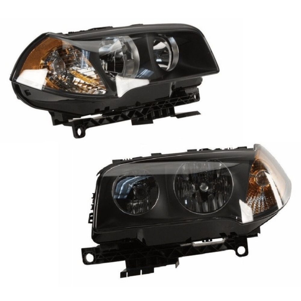 For BMW 2004-06 X3 2.5i 2004-06 X3 3.0i E83 X3 Pair Set Of 2 Halogen Headlights