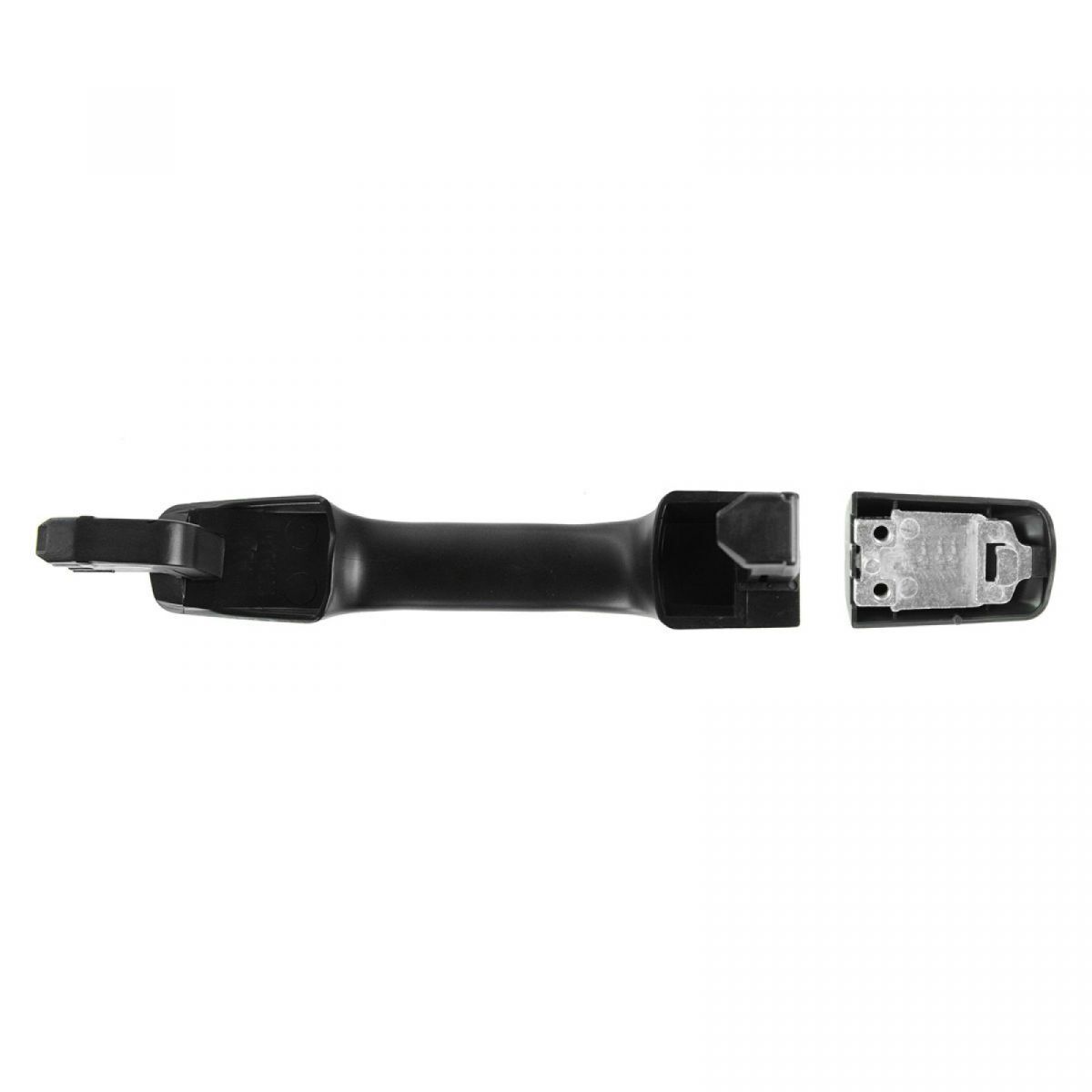 Door Handle Rear Outer Smooth Black Driver Side Left For Acura 2004-2008 TL