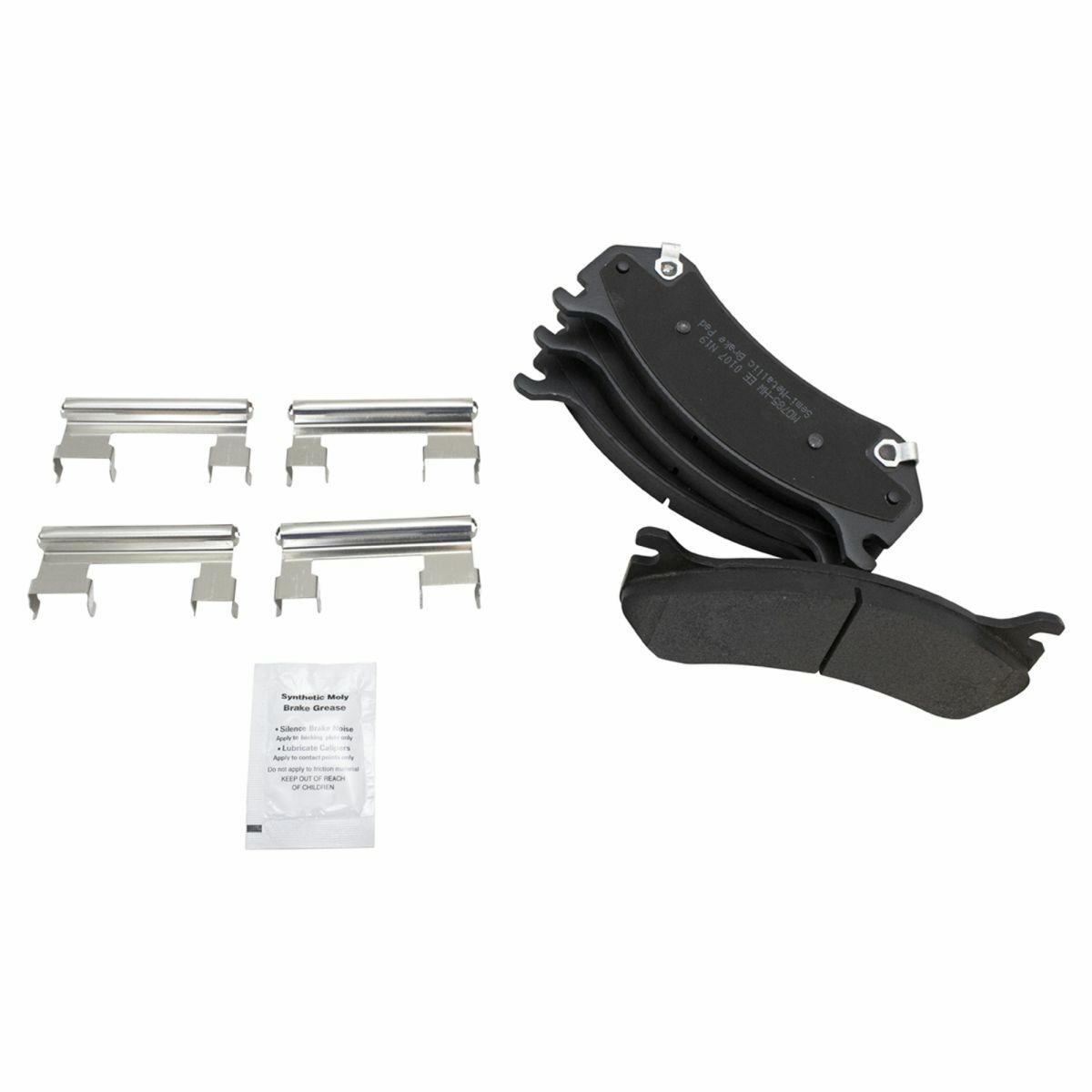 Posi Semi-Metallic Brake Pad Front & Rear Kit For Cadillac Chevrolet GMC