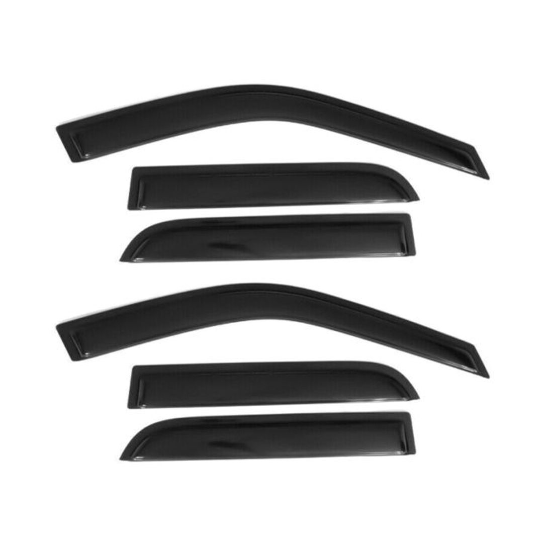 2 Sets Of - For 2002-2006 Honda CR-V Sport Utility Slim Type Window Visors
