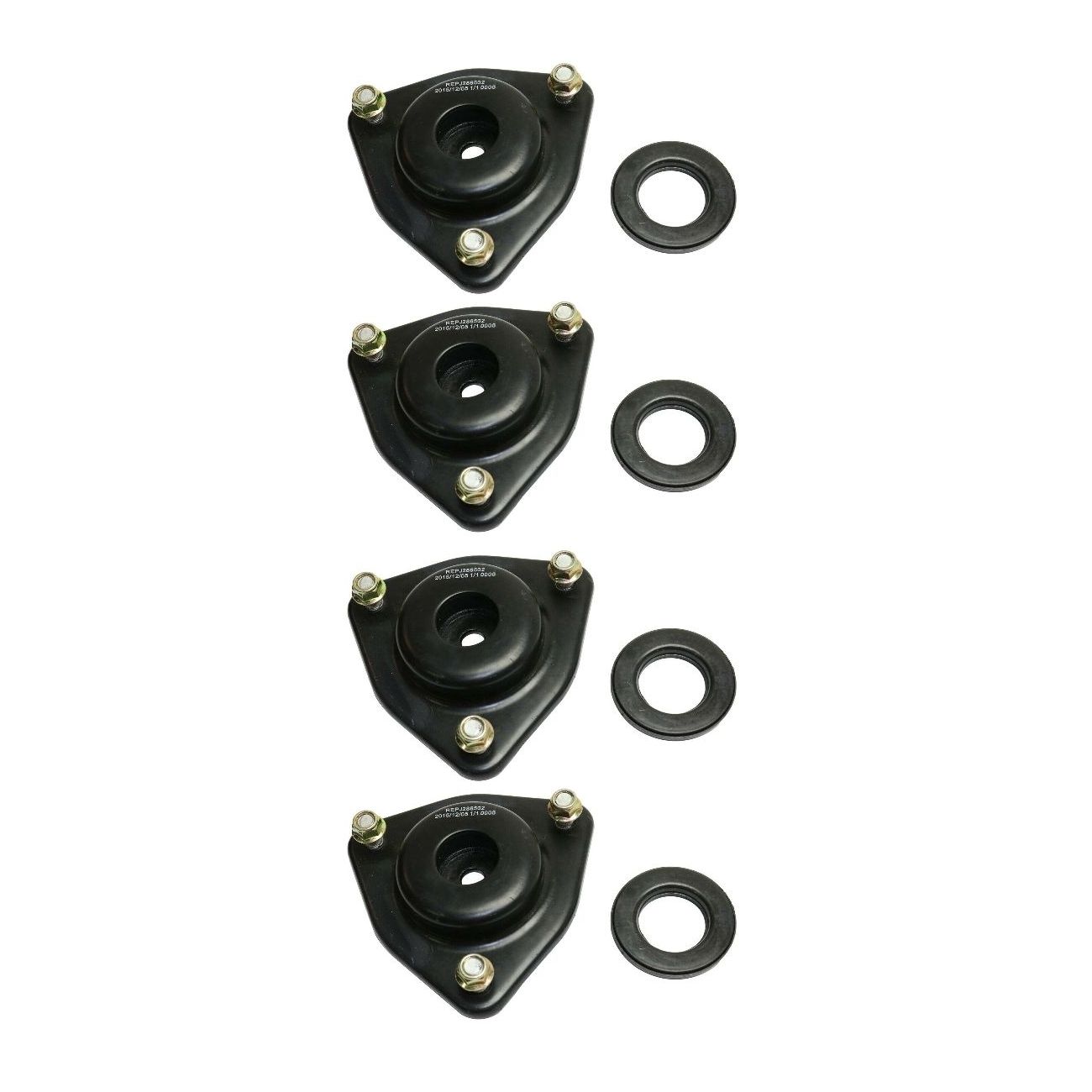 2 Sets Of - Front Upper Strut Mount LH & RH Sides For 2007-2017 Caliber Compass