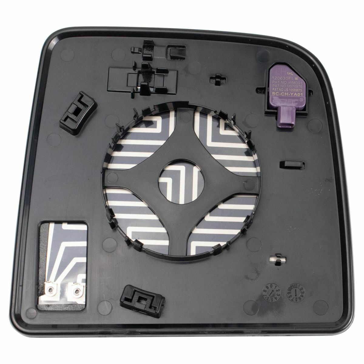 Towing Mirror Glass Heated Blind Spot Left Side For Nissan Titan Nissan Titan XD