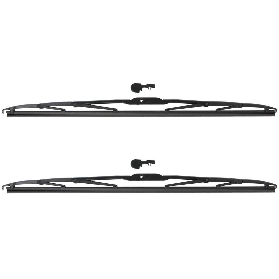 For 90-91 Buick Reatta Convertible Front Windshield Wiper Blade Set Of 2pcs