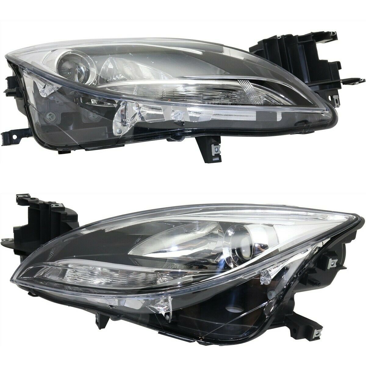 Headlight Set For 2011-2013 Mazda 6 Sedan S GT GS I Left And Right 2Pc