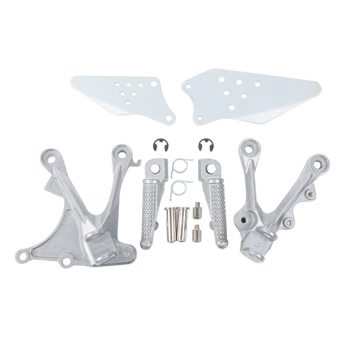 Front Footrest Foot Pegs Bracket For Kawasaki 2005-2008 Ninja ZX6R