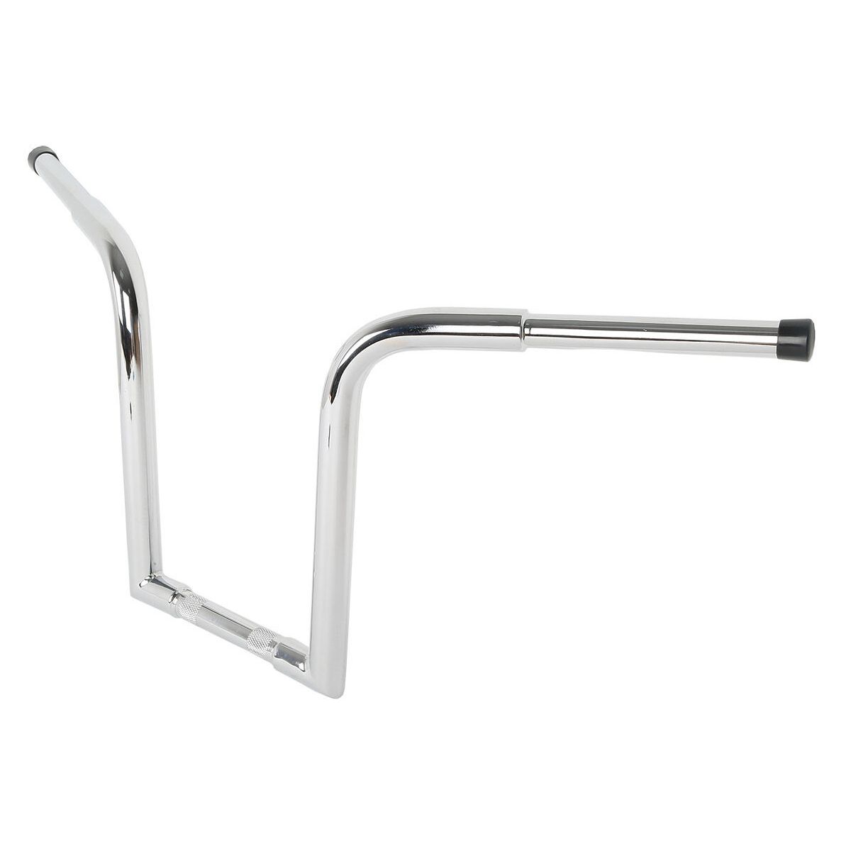 Chrome Ape Hangers Bars Fat 1-1/4" 14" Rise Handlebar For 83-17 Dyna Flst Fxst
