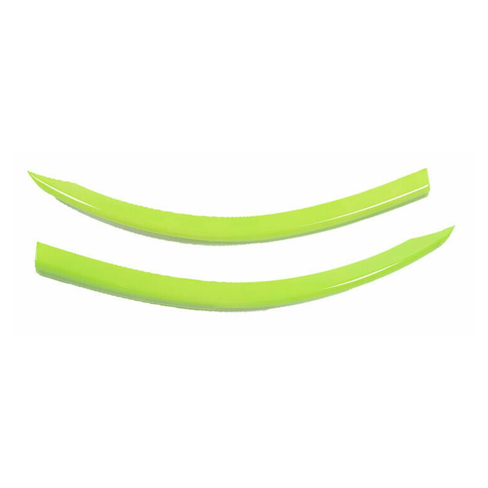 Front Bumper Lip Strip Cover Trim Spoiler Green ABS