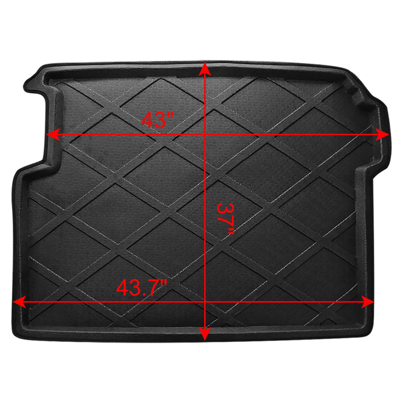 For 2015-2016 BMW X3 XDrive28i X Line Piece Of 1 Liner Rear Trunk Floor Mat
