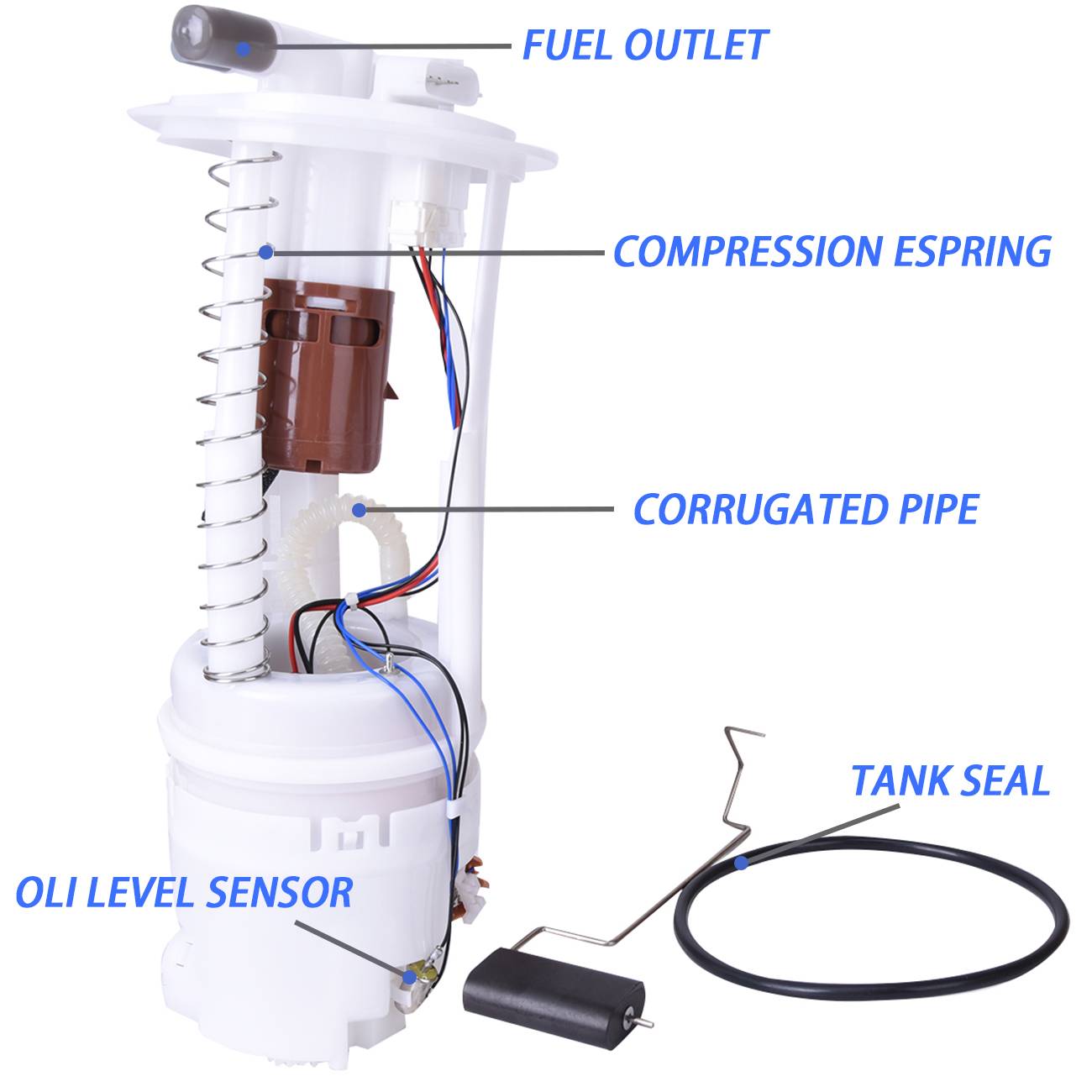For 2005-2015 Equator Frontier Pathfinder Xterra Electric Fuel Gas Pump E8743M