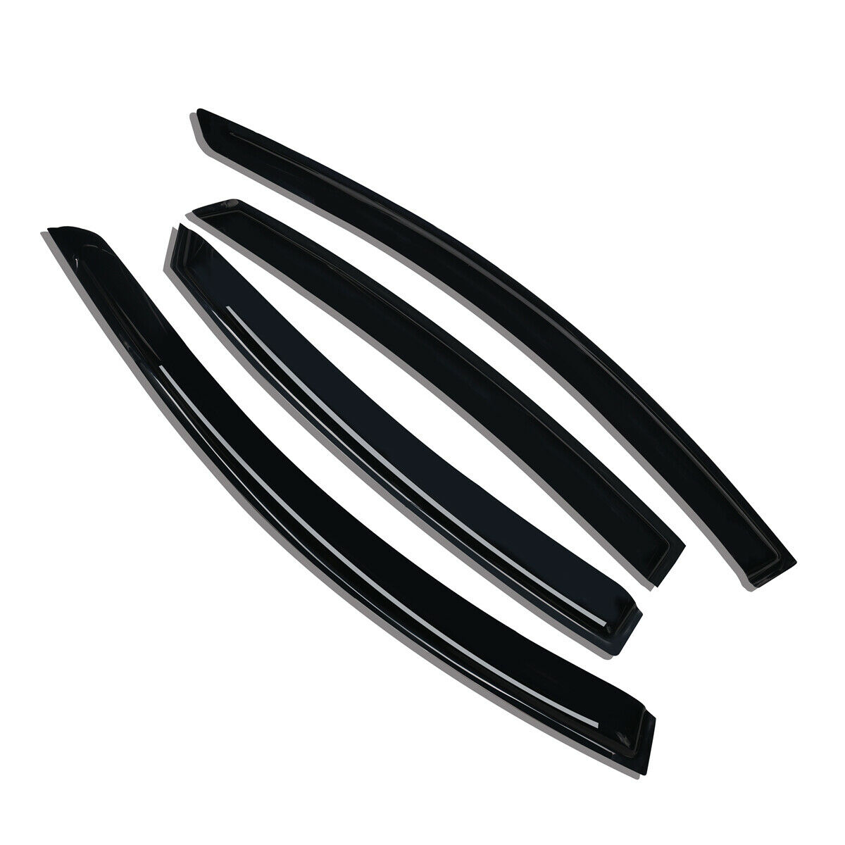 2 Sets Of - Out Channel Style Sun Rain Window Visors Visor For 94970