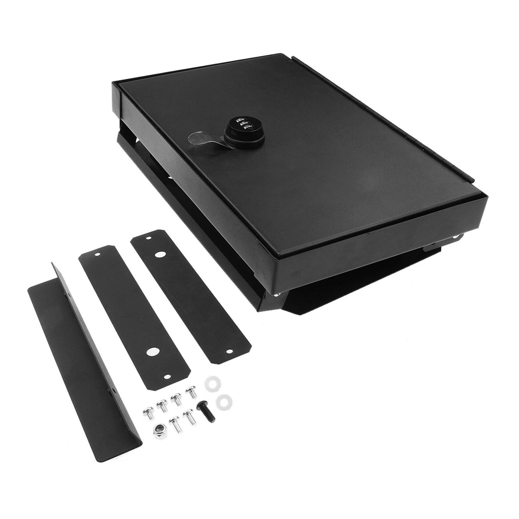 Center Console Vault Safe Box For Chevy Silverado 1500 14-18 GMC Sierra 1500