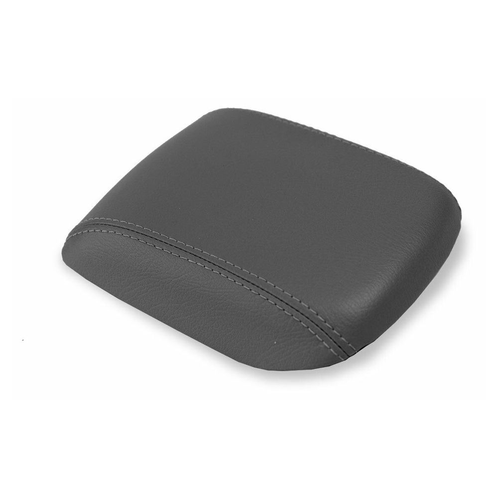 Console Lid Armrest Cover Leather For Volvo 2004-2007 S40 Sedan Gray