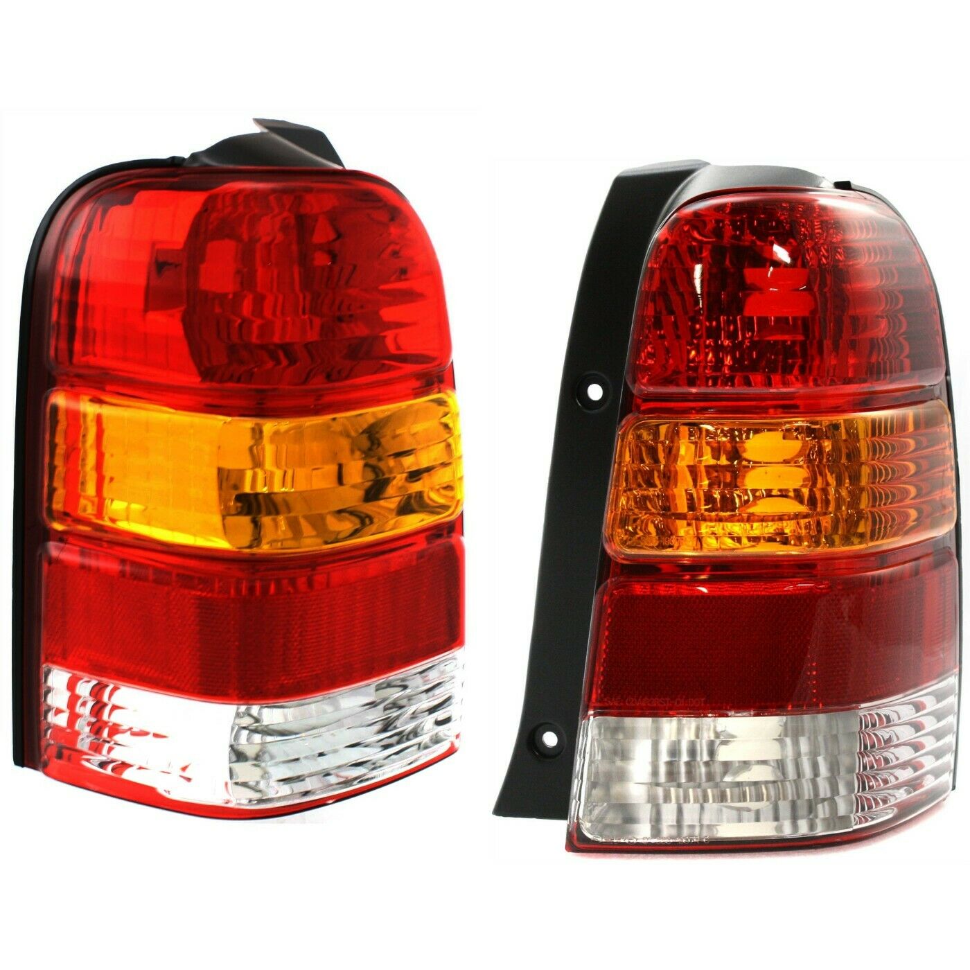 Set Of 2 Tail Light For Ford 2001-2007 Escape Sport Utility LH & RH