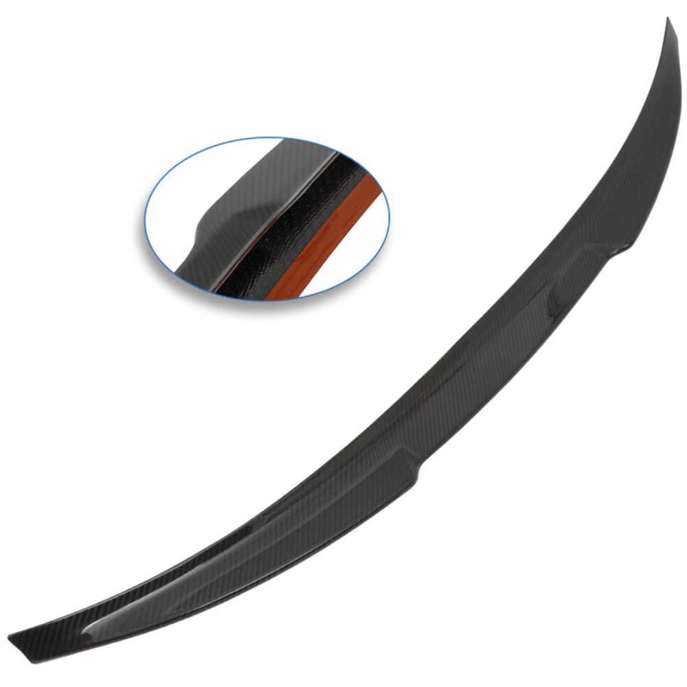 For Audi A5 A5 Quattro S5 100% Real Carbon Fiber Trunk Lid Spoiler Wing