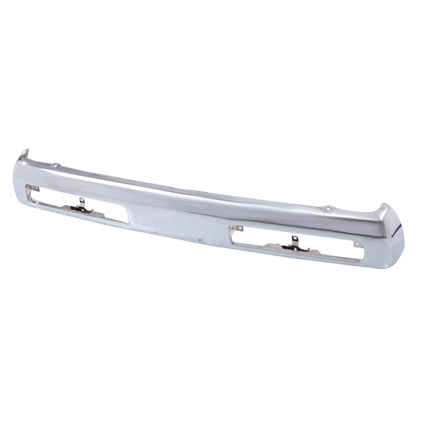 Front Bumper Face Bar For 96-97 Pickup Extended Cab Pickup Chrome 1-Piece Teel