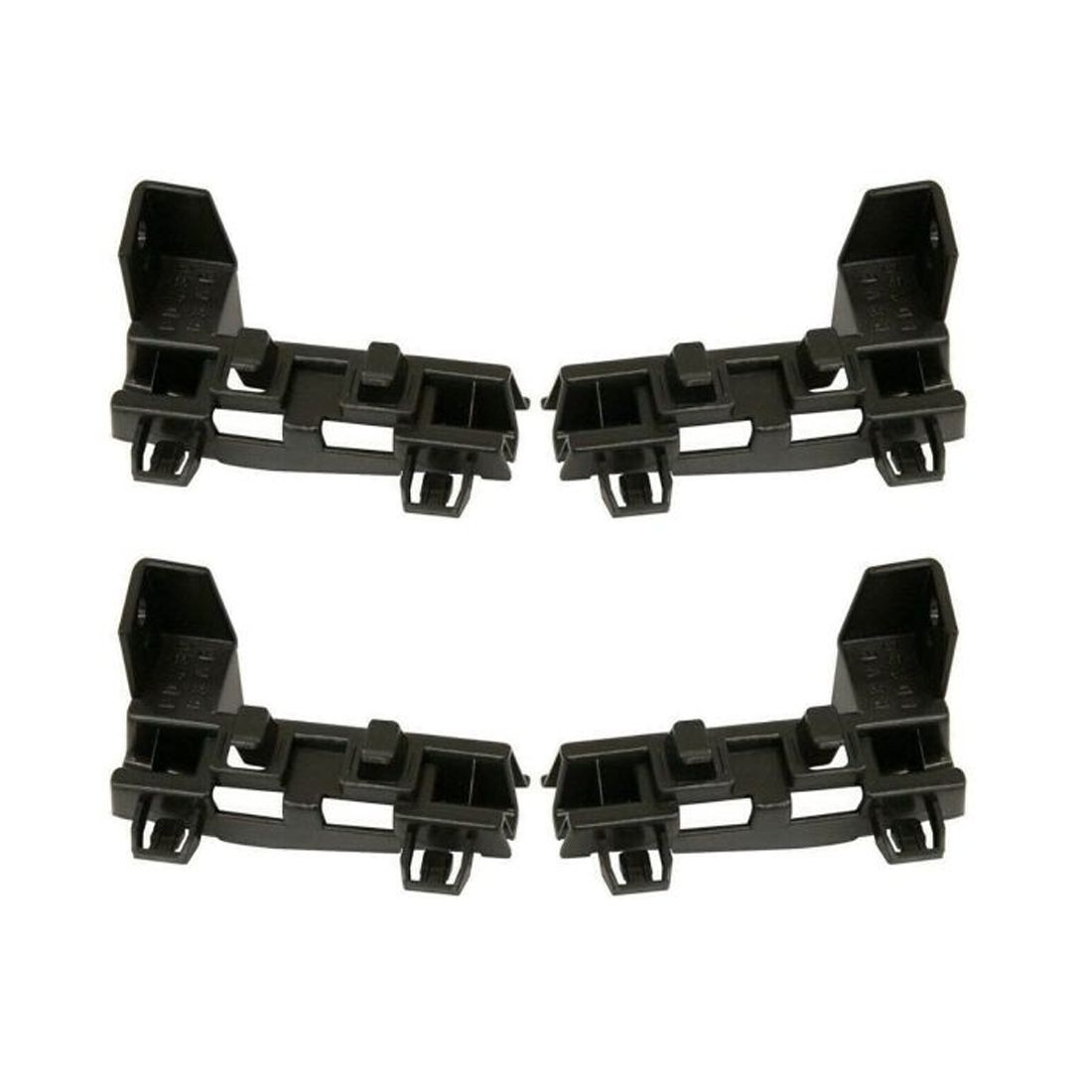 2 Sets Of - Bumper Brackets Front Left & Right Side Plastic For Explorer Sport Trac