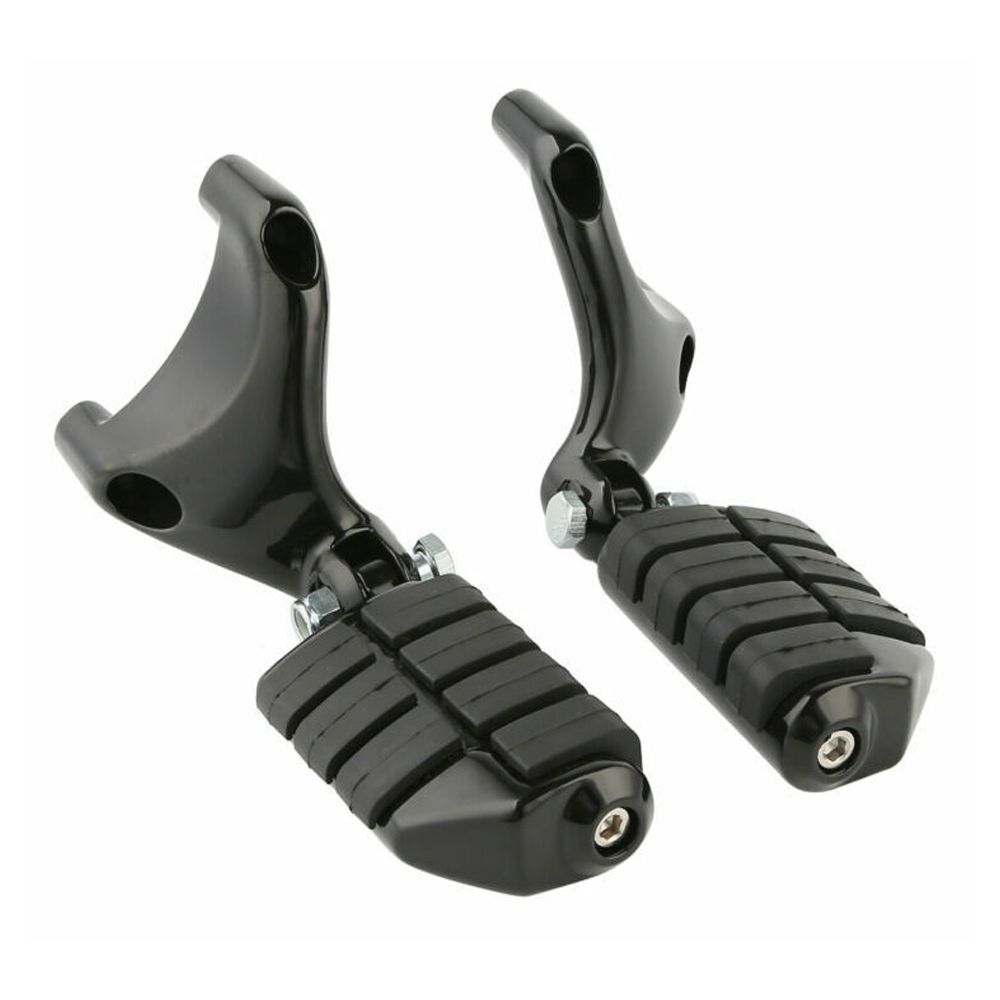 For 2004-2013 Harley-Davidson Sportster 1200 Black Passenger Foot Pegs Mount