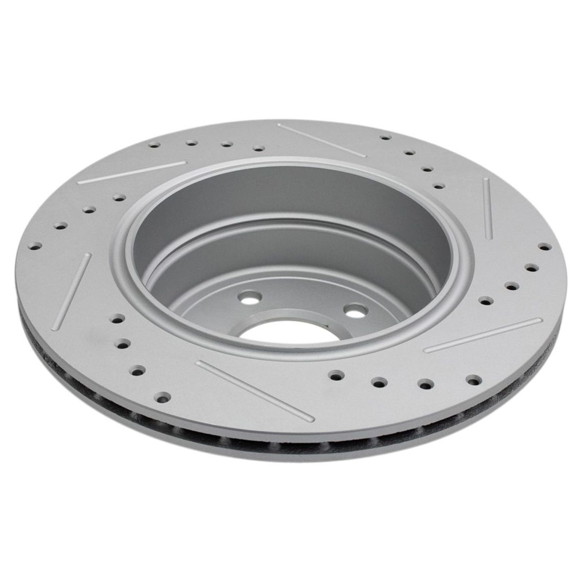 For 06-07 BMW 525xi Base Sedan Brake Rotor Drilled & Slotted G-Coated Rear Pair