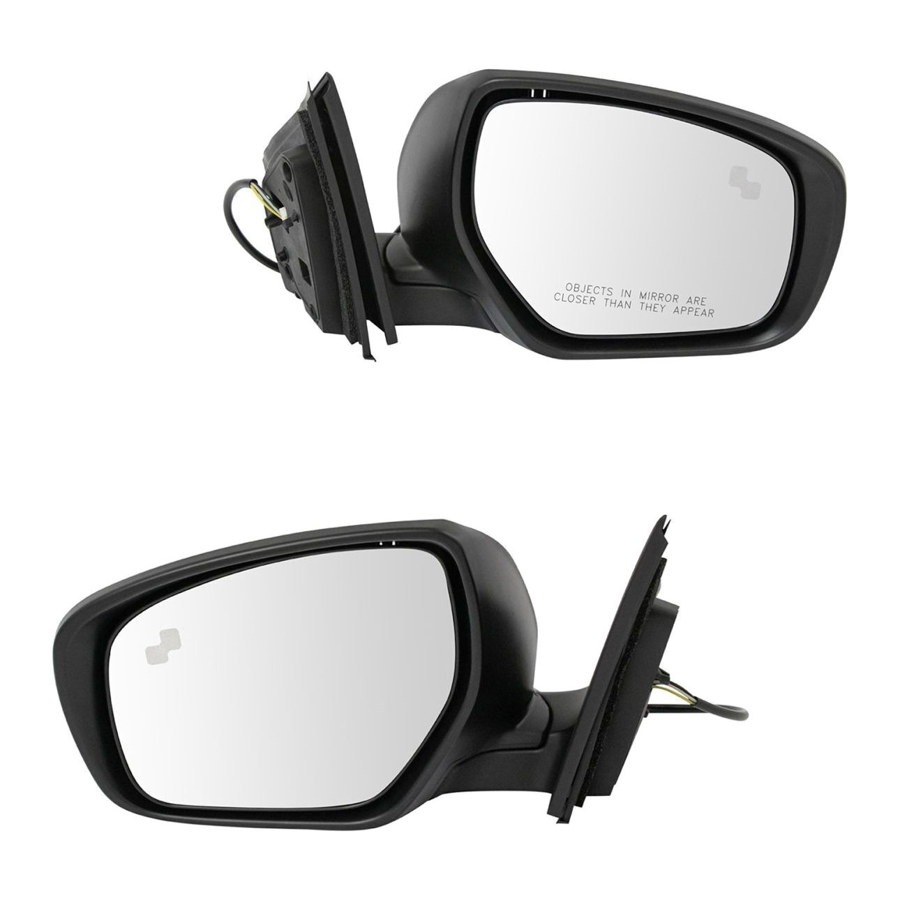 For 13 CX-9 Mirror Power Heated BSD Turn Signal Auto Tilt Paint To Match Pair