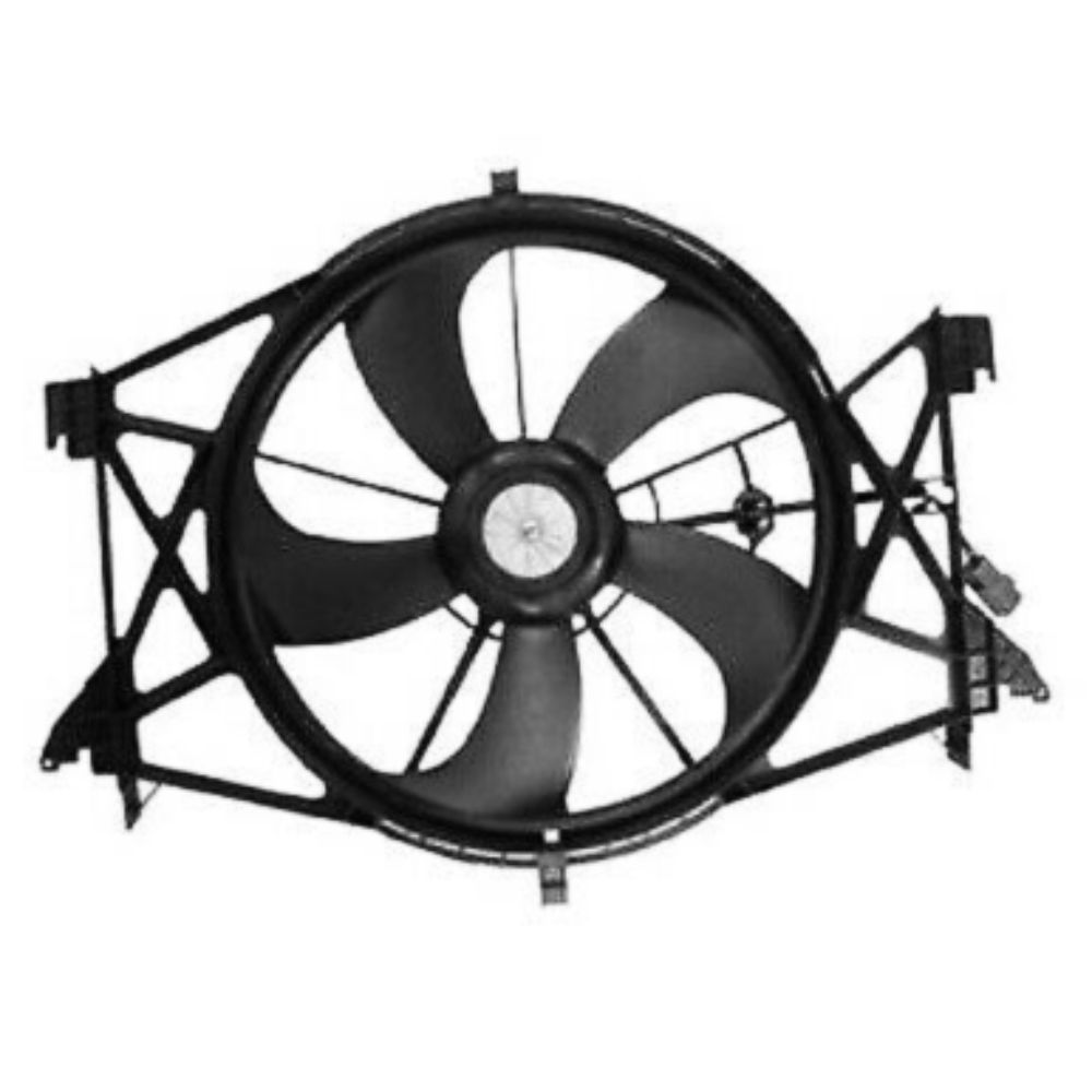 Radiator Cooling Fan Assembly For Dodge Ram CH3115166
