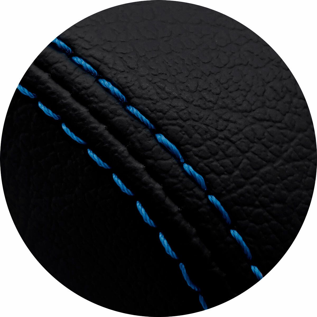 Console Lid Armrest Cover Leather For Dodge 2000-2005 Neon Sedan Blue Stitch