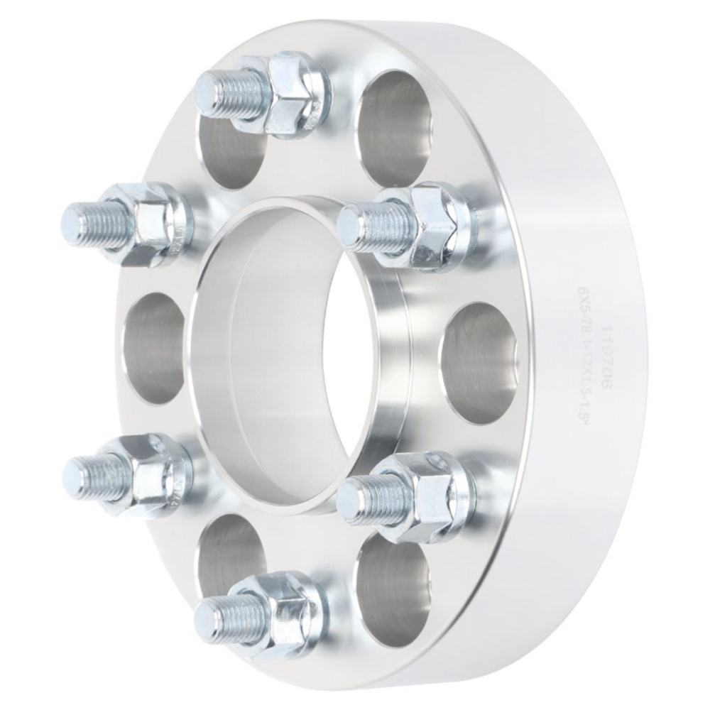 2 Pcs 1.5" 6x5 12x1.5 Studs Wheel Spacers For Chevrolet Trailblazer GMC