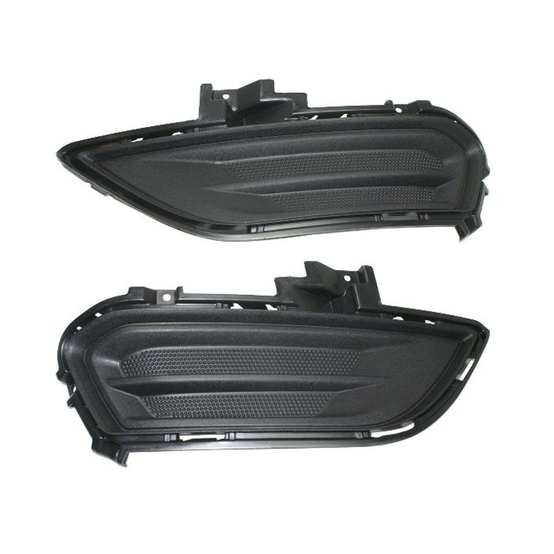 2pcs LH&RH Fog Light Cover For 2013-2016 Fusion Sedan W/o Fog Lamp Hole