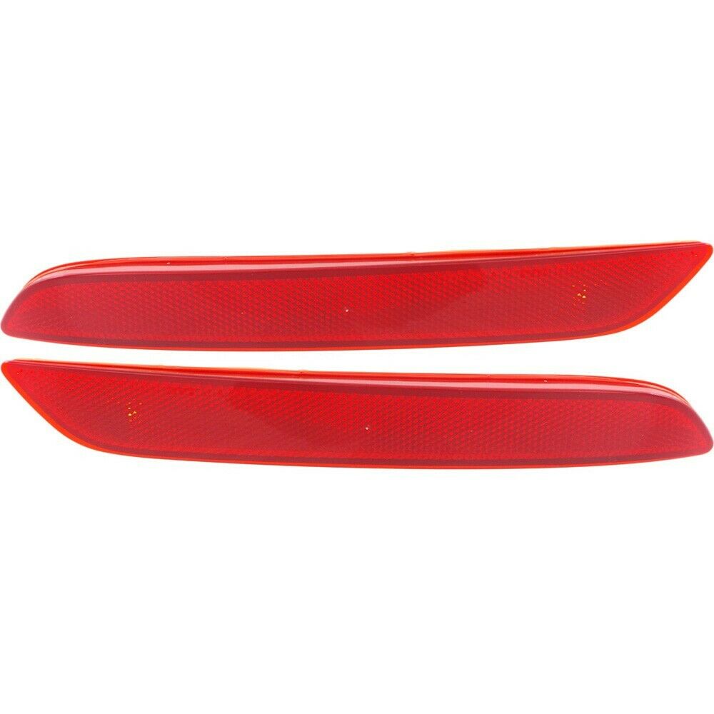 3 Sets Of - Bumper Reflector Set For 16-18 Acura RDX 14-15 Honda Civic Rear Left &