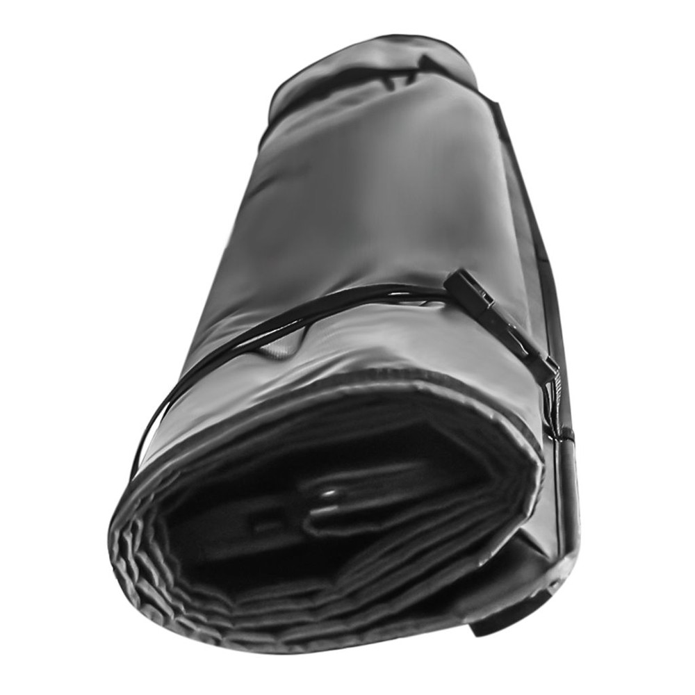 3 Sets Of - 5.5FT Soft Roll-Up Vinyl Tonneau Cover For 2004-2015 Nissan TITAN Short