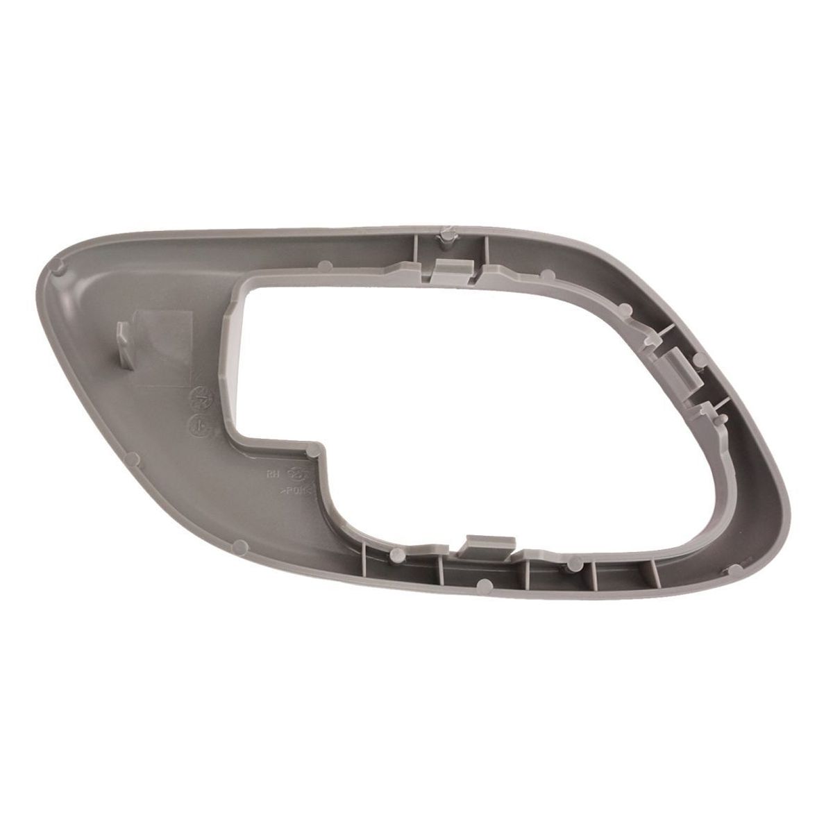 Gray Interior Inside Door Handle W/ Bezel Passenger Right For C/K Pickup