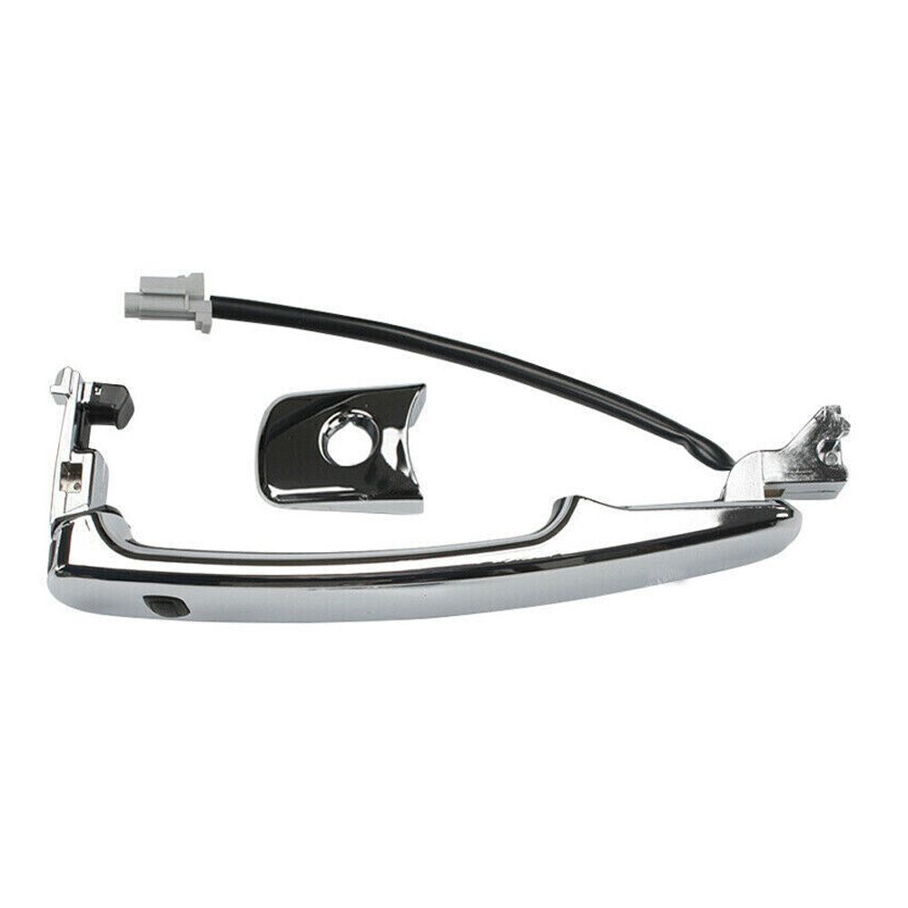 Front Rear Left Driver Outside Chrome Door Handle For 14-15 Rogue Select Entry