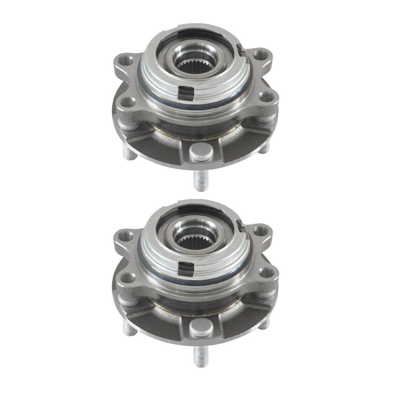 2 Sets Of - Front Wheel Hub Bearing Assembly For 03-07 Murano 04-09 Quest 3.5L