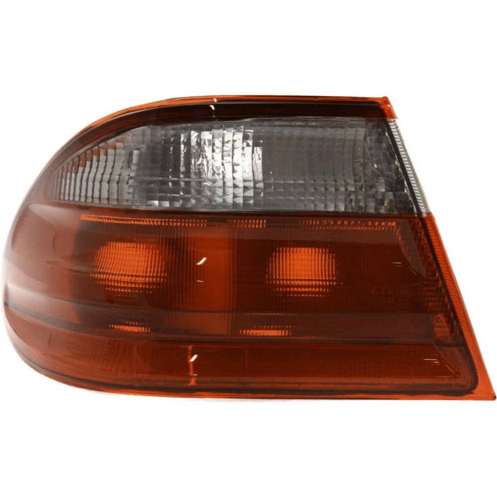 Halogen Tail Light Set For 2000-02 E320 Outer Clear/Red Lens 2Pcs