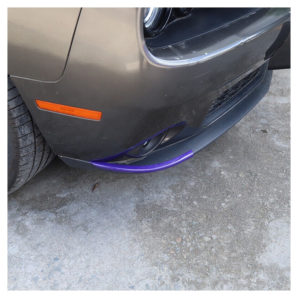 3 Sets Of - Purple Front Bumper Lip Cover Trim Protector