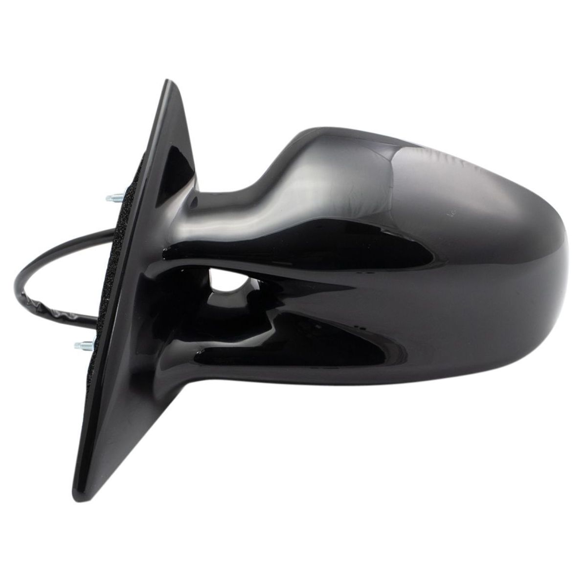 Black Manual Mirror Driver Left For 2000-2001 Pontiac Grand Am GT1 Coupe Grand