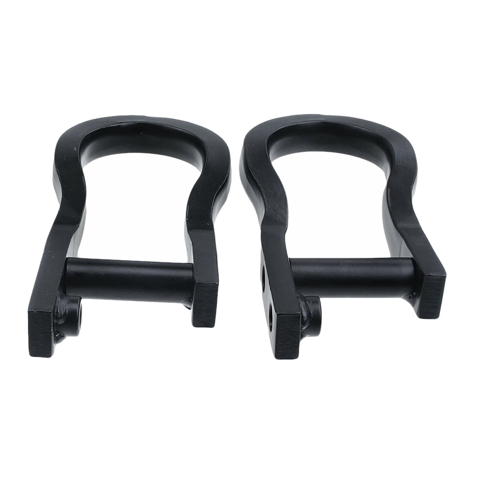 2Pcs Black Tow Hooks For Chevrolet GMC Silverado Sierra 1500 2007-2019 84072463