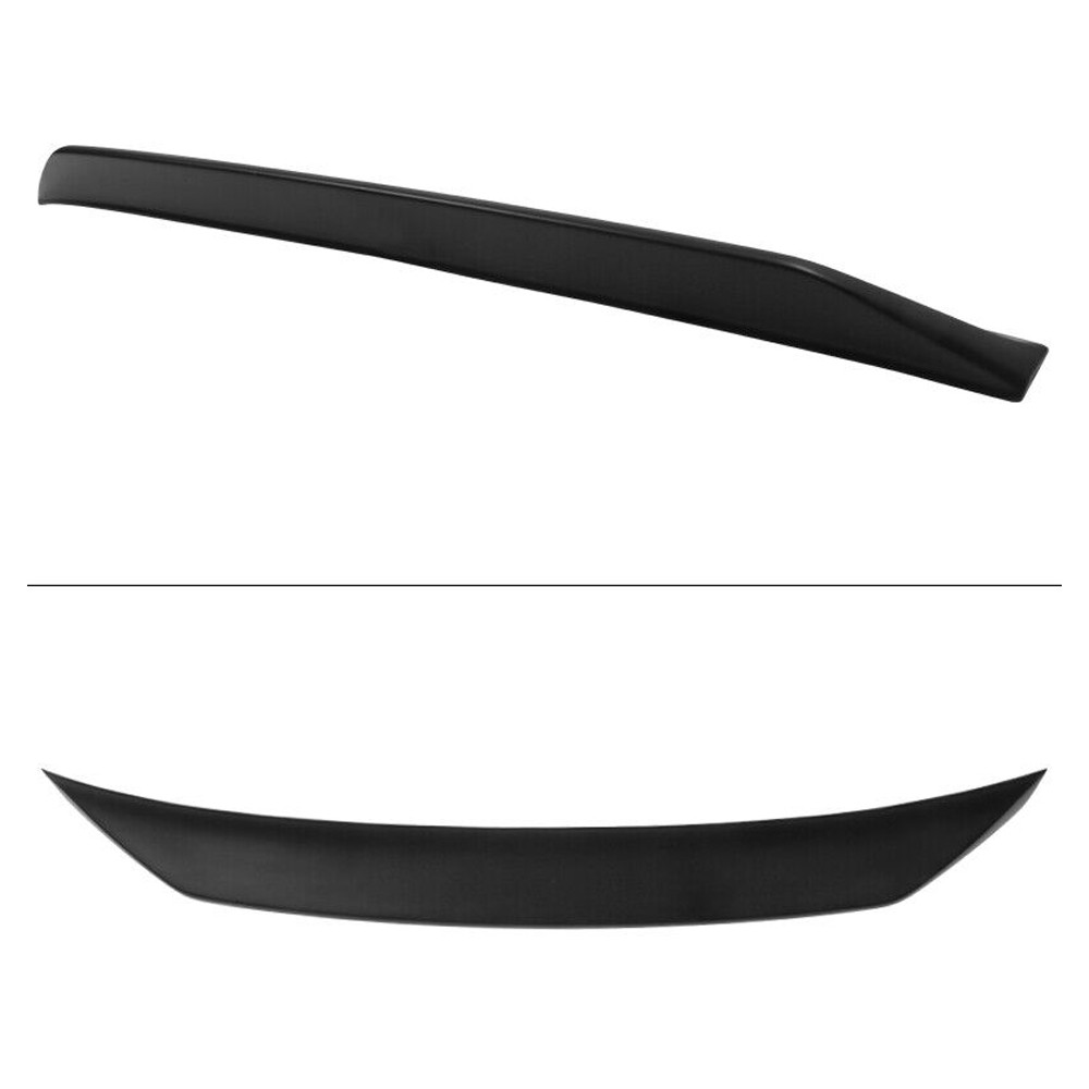For Acura 02-06 Acura RSX Ikon Style Duckbill Trunk Spoiler Lip Matte Black PP