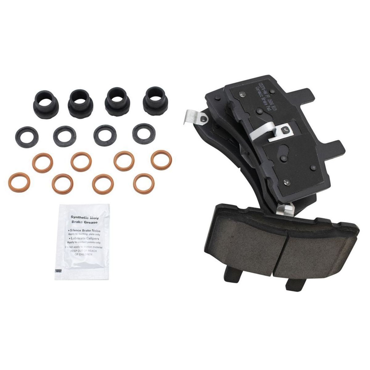 Front Ceramic Pads Rotors & Caliper Kit For 89-99 GMC K2500 Cab & Chassis Truck