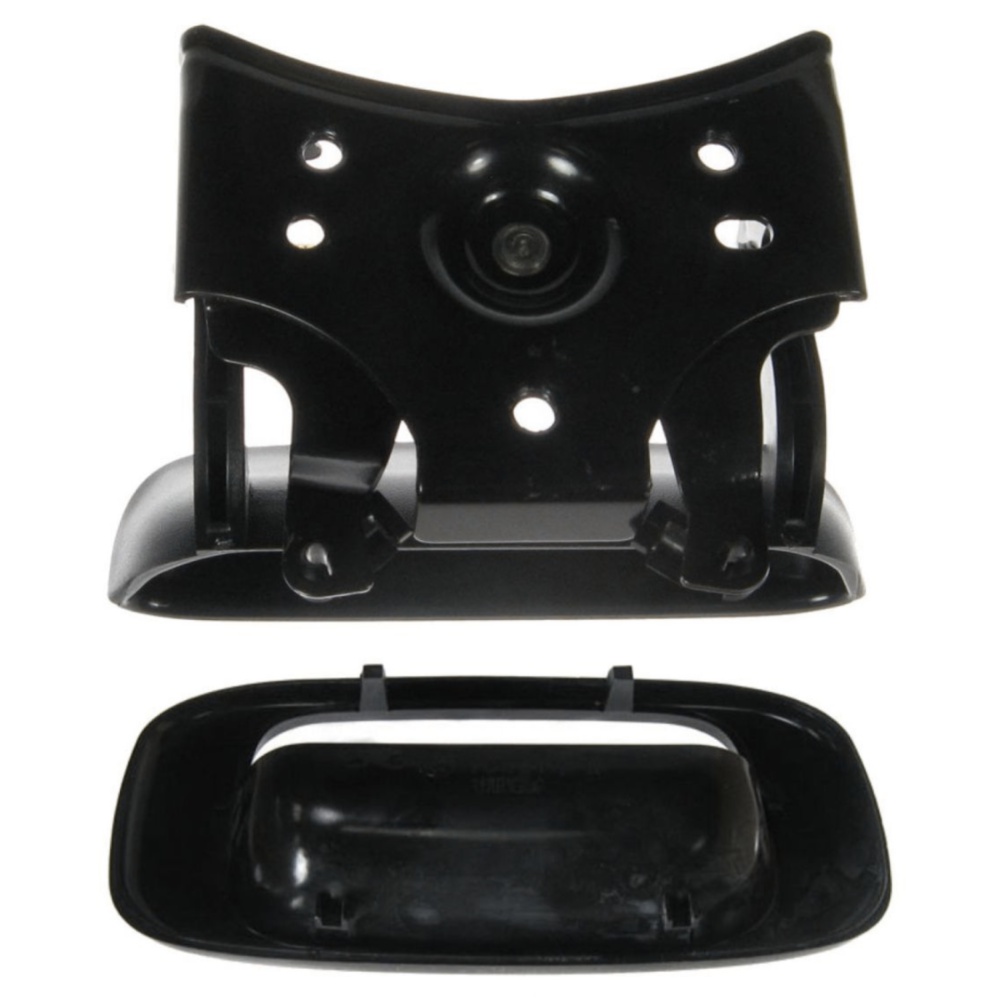 Black Tailgate Tail Gate Handle & Bezel Trim Kit For Chevrolet GMC Truck
